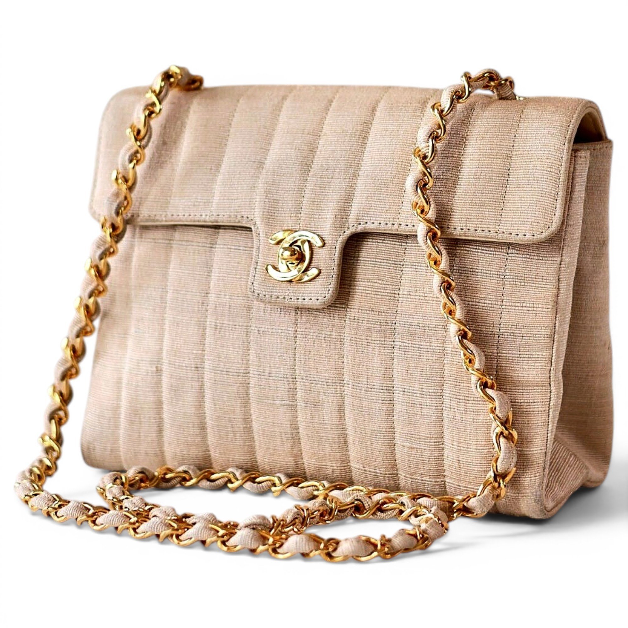Linen handbag