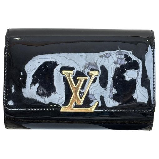 Twist Chain patent leather handbag