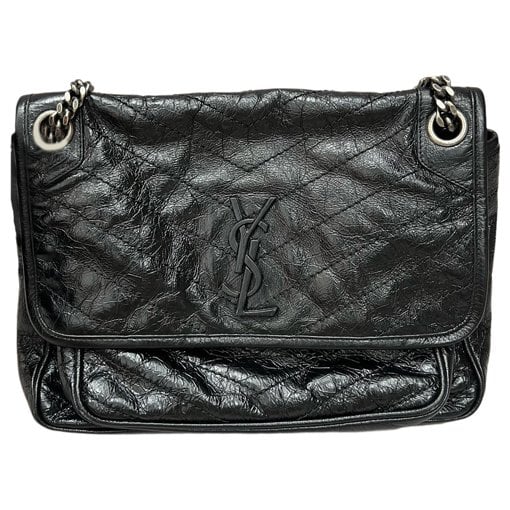 Niki leather crossbody bag