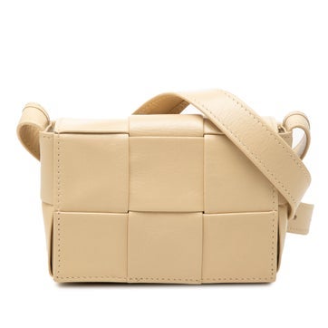 Candy Nappa Leather Intrecciato Cassette Crossbody