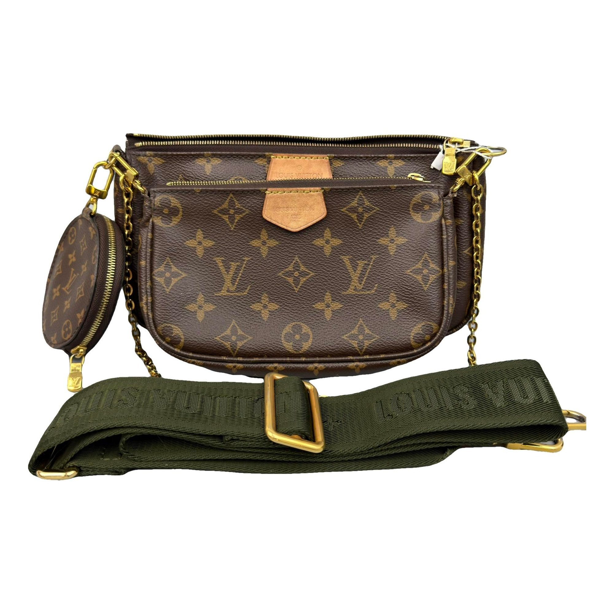 Multi Pochette Accessoires leather handbag