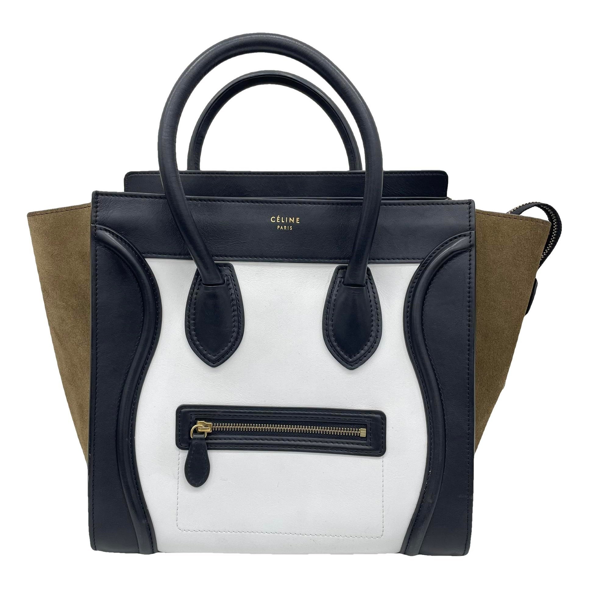 Luggage leather handbag