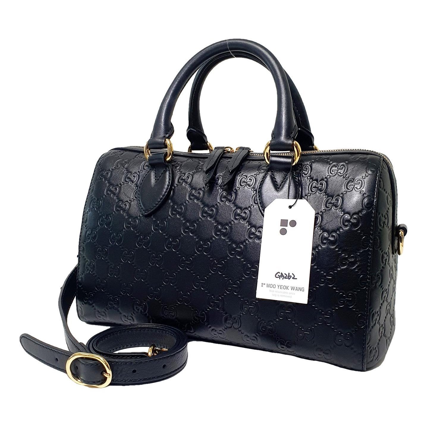 Leather handbag