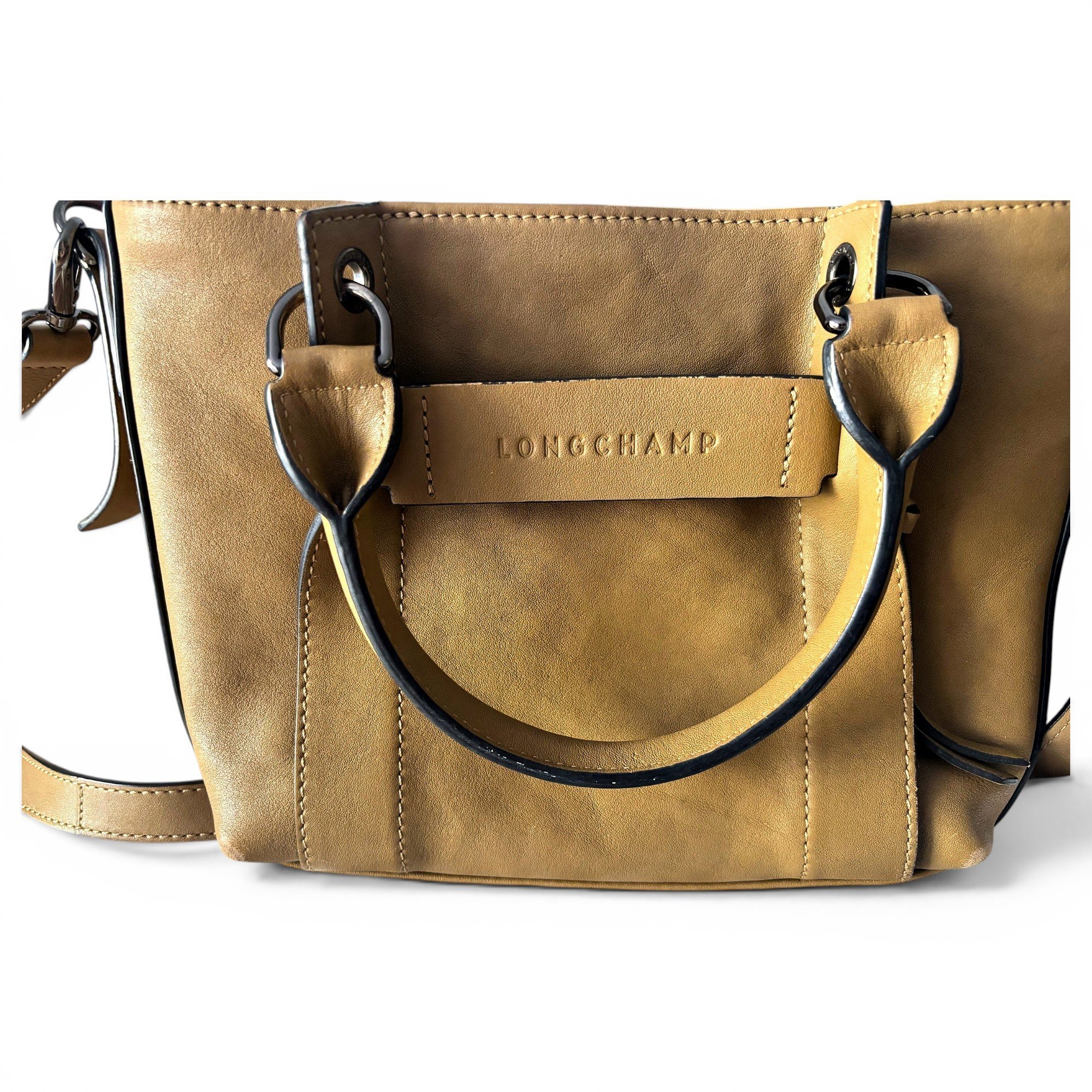 Longchamp 3D leather handbag