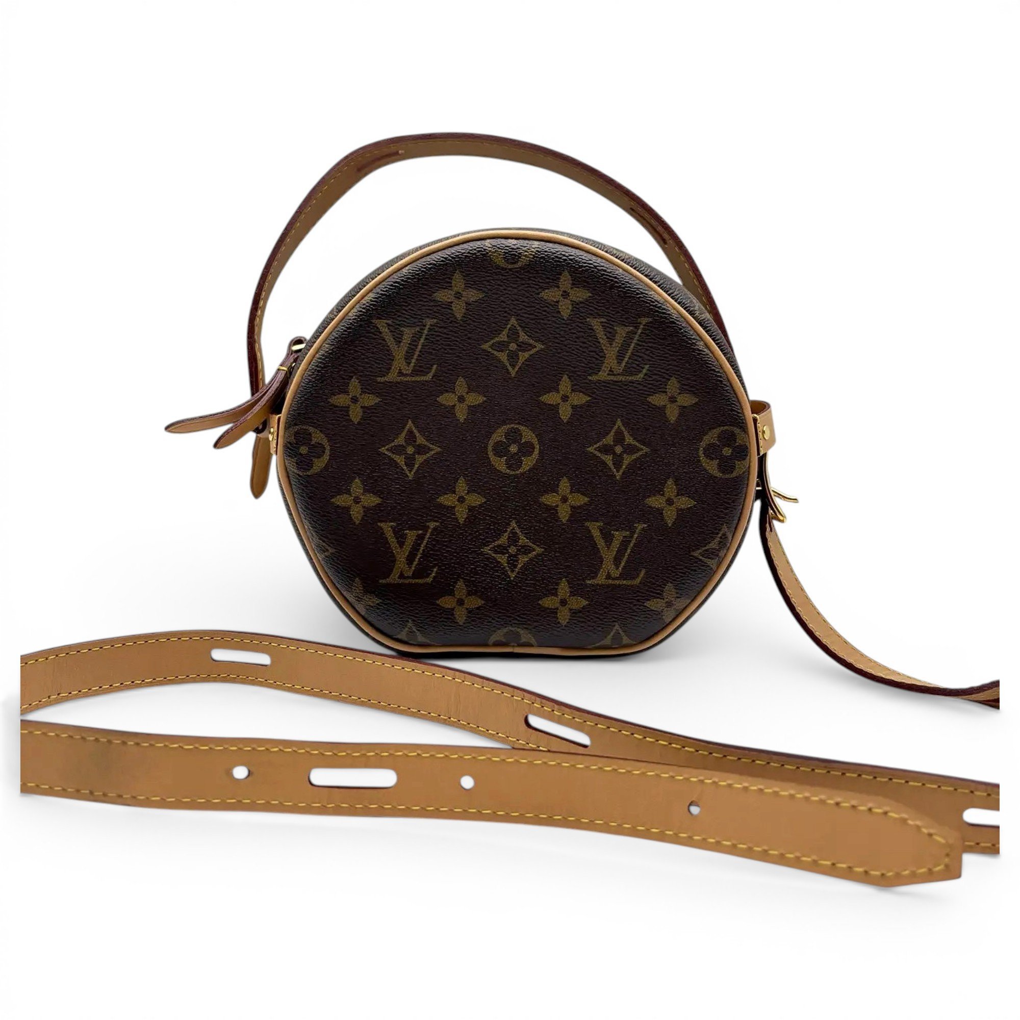 Boîte chapeau souple leather crossbody bag