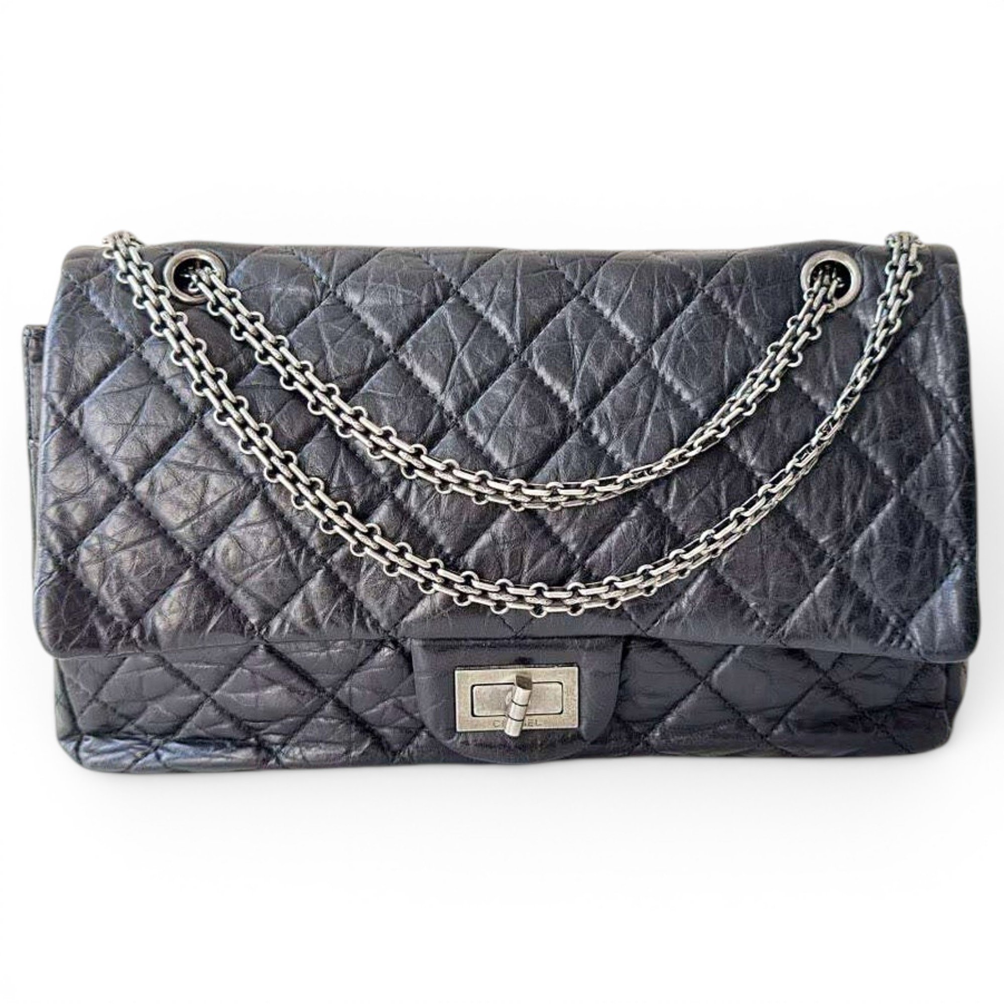 2.55 leather handbag