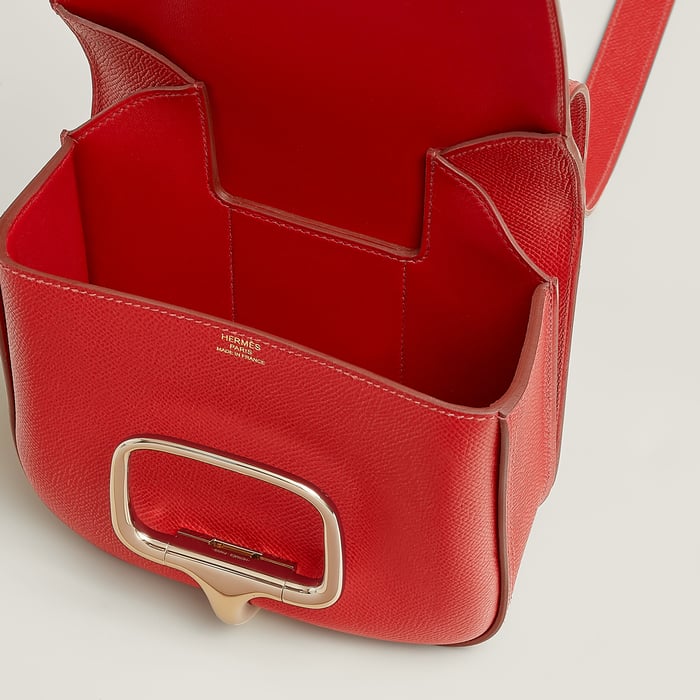 Rouge Garance Hermès Della Cavalleria Mini Bag II