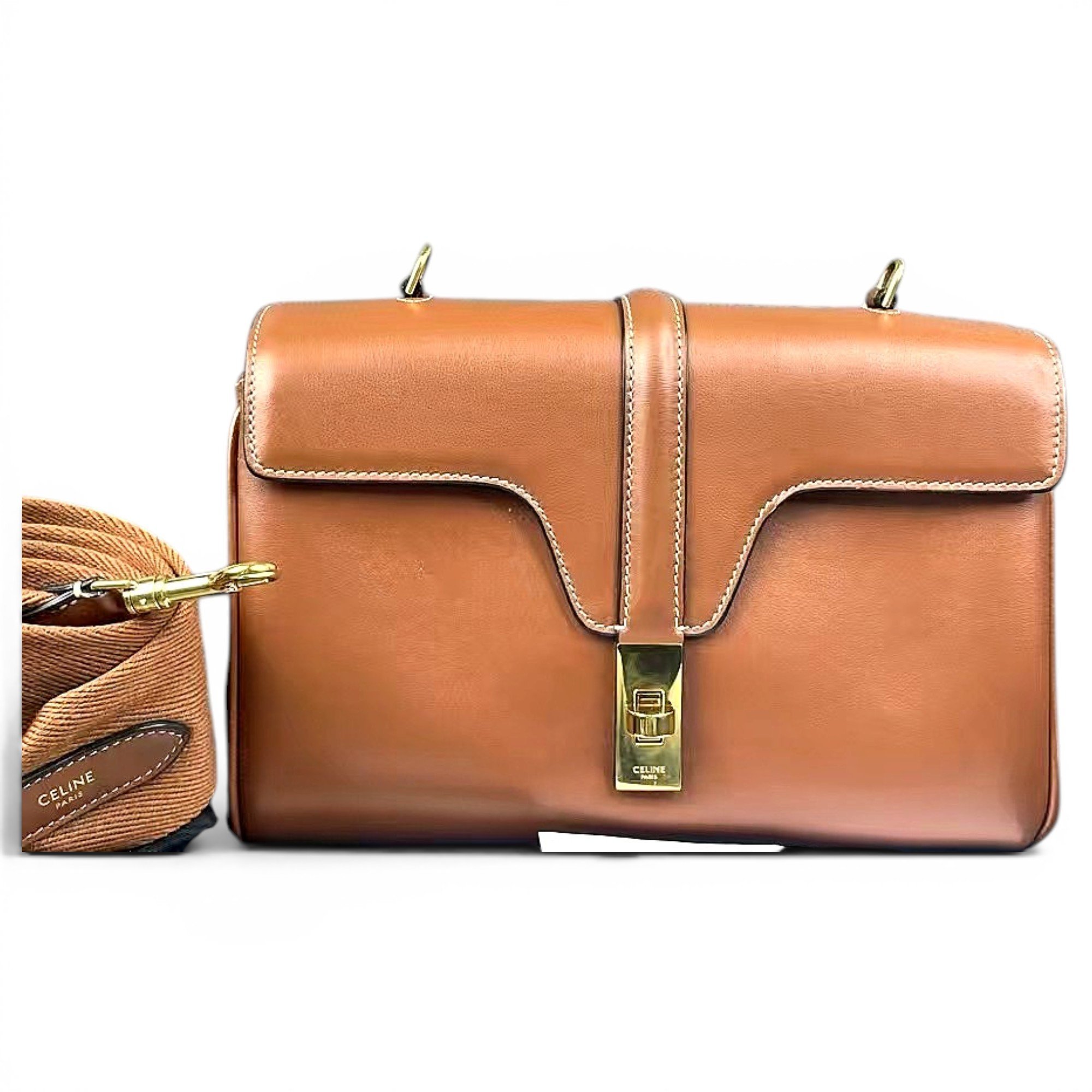 Sac 16 leather handbag