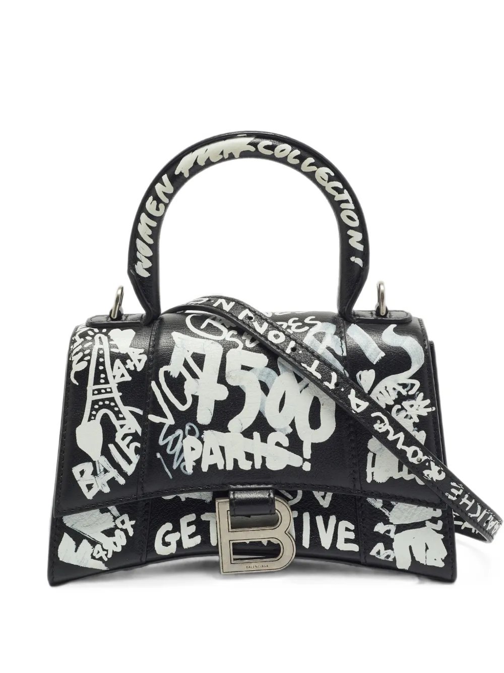 XS Graffiti Hourglass mini bag
