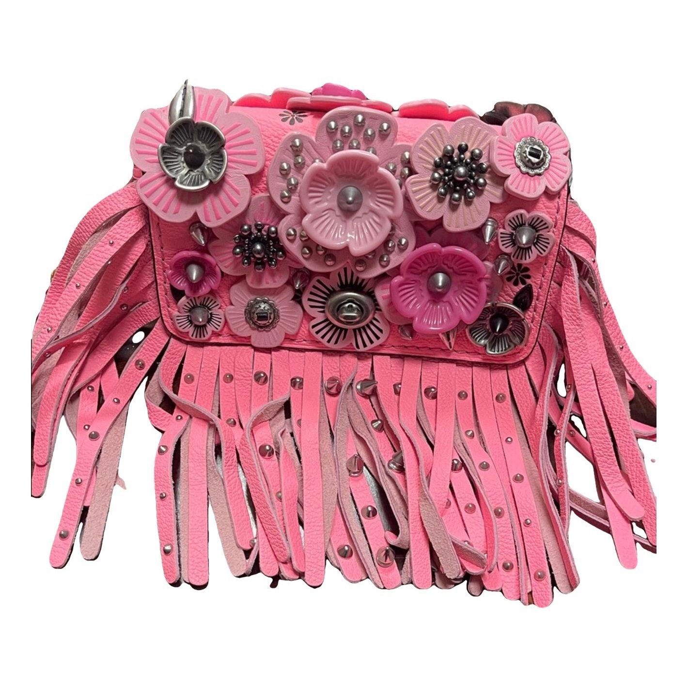 Leather crossbody bag