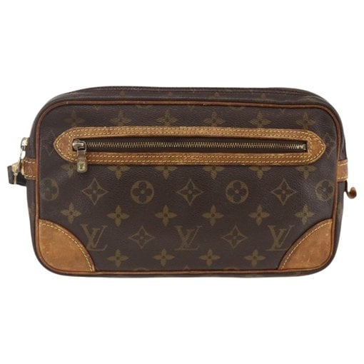 Marly Dragonne leather clutch bag