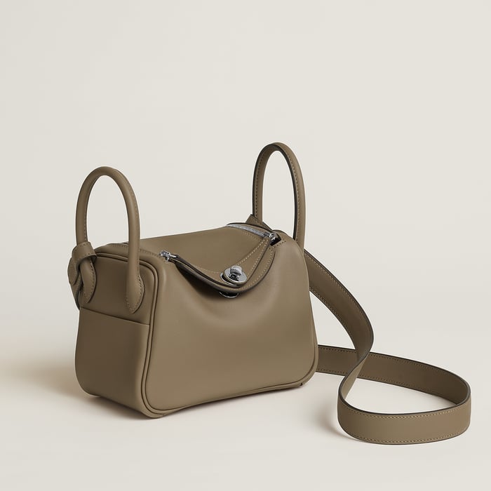 Beige Marfa Lindy Mini Bag