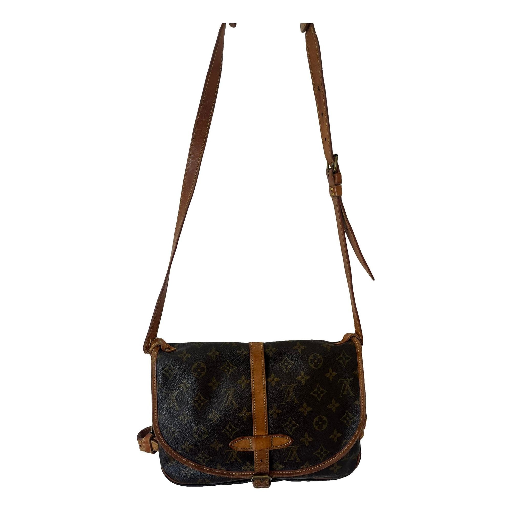 Saumur leather crossbody bag