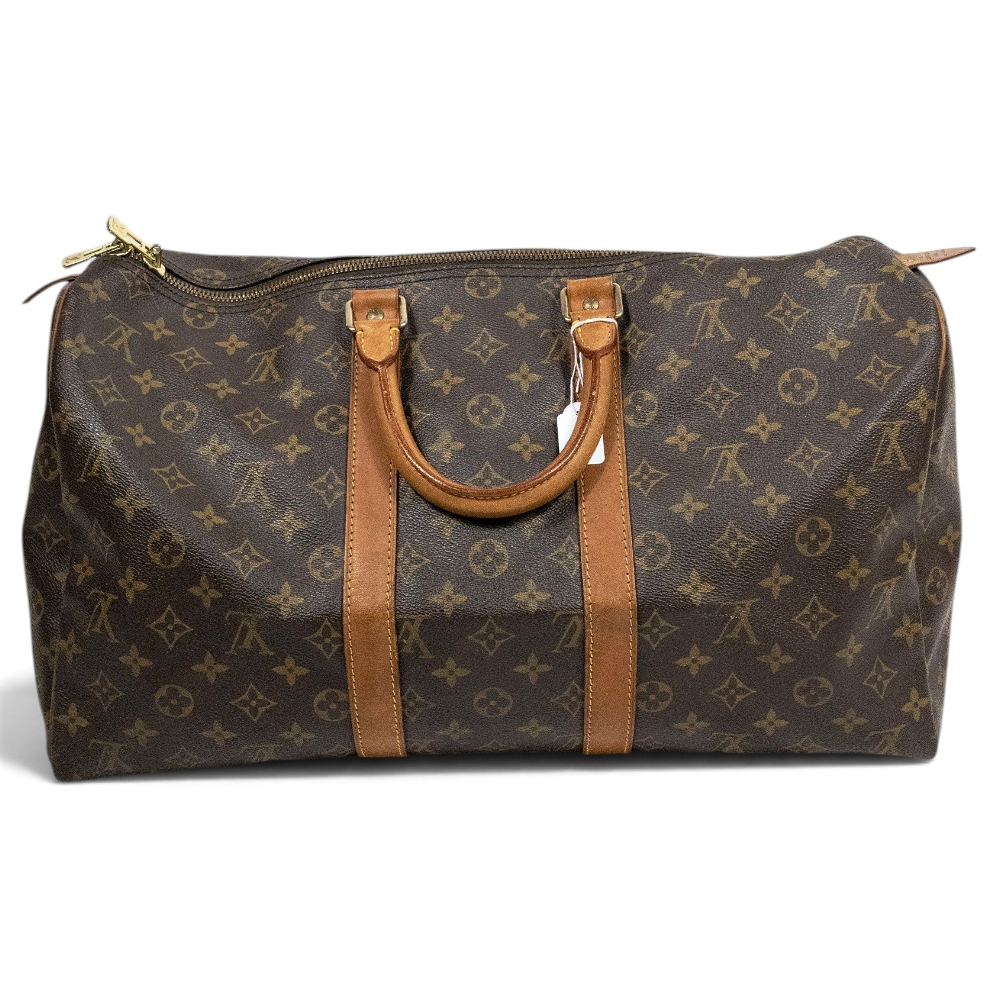Keepall leather 48h bag