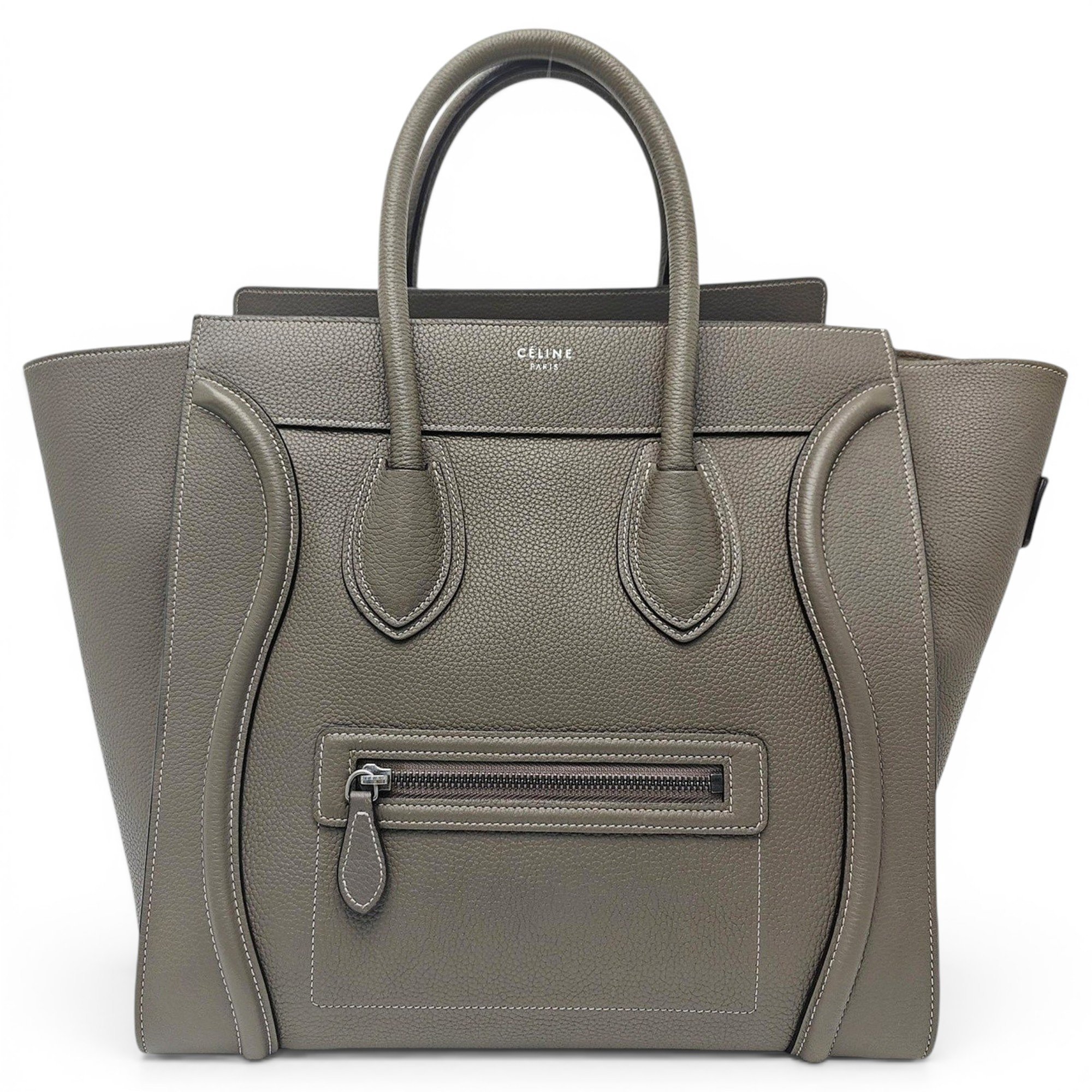 Luggage leather handbag