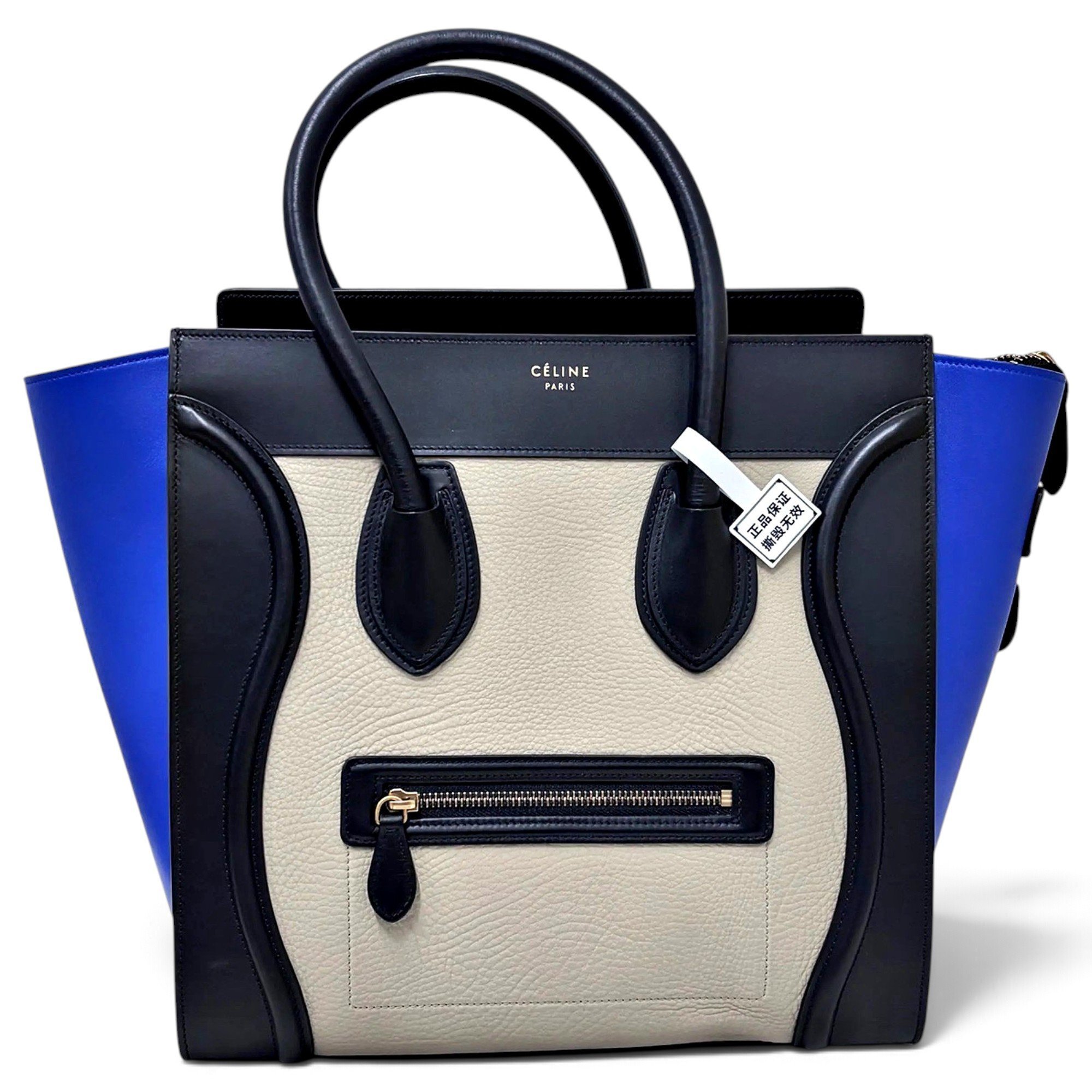 Luggage leather handbag