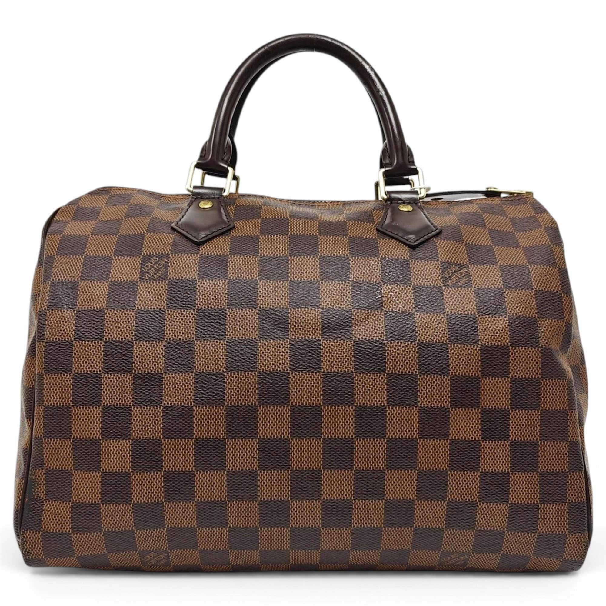 Nano Speedy / Mini HL leather handbag