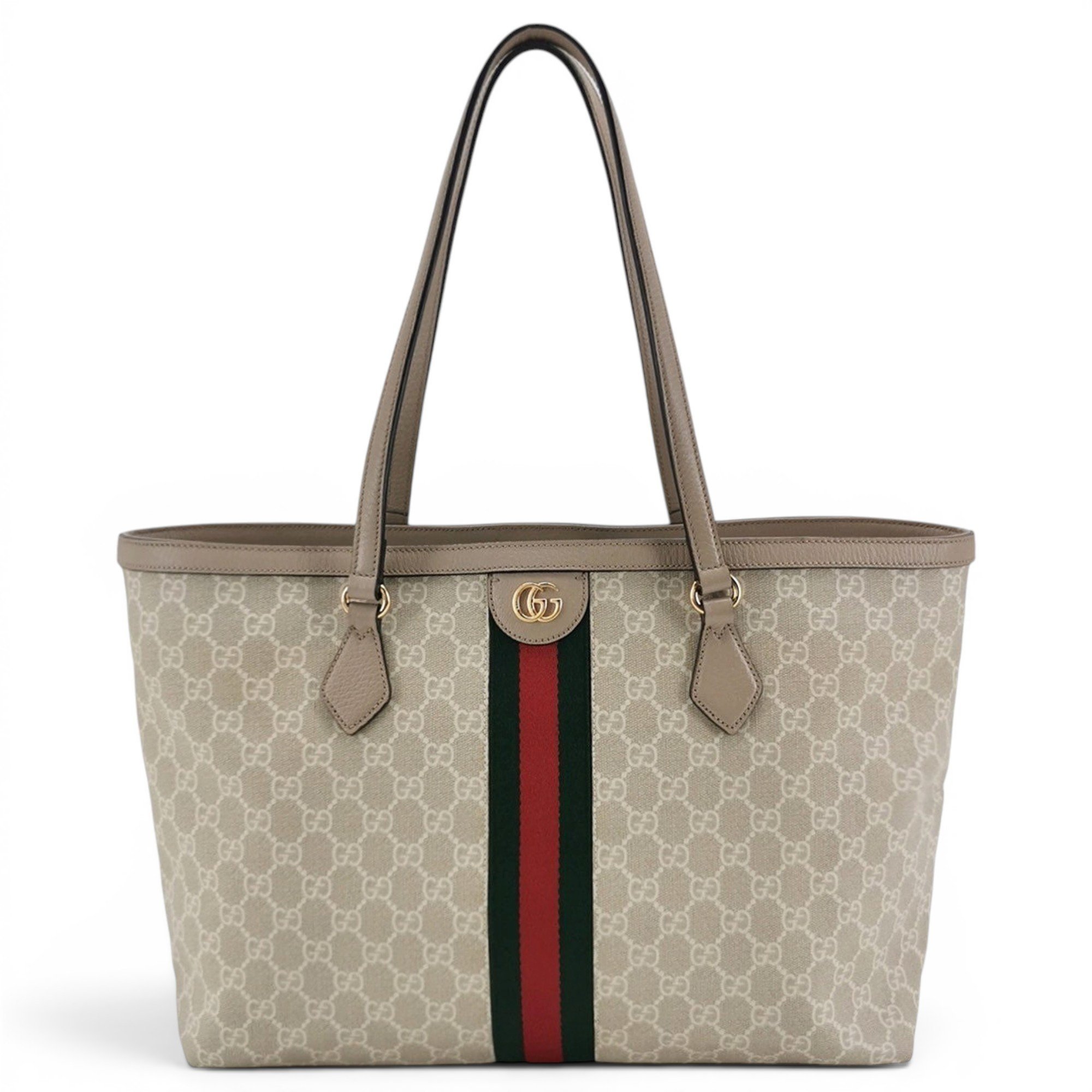 Ophidia Shopping leather handbag