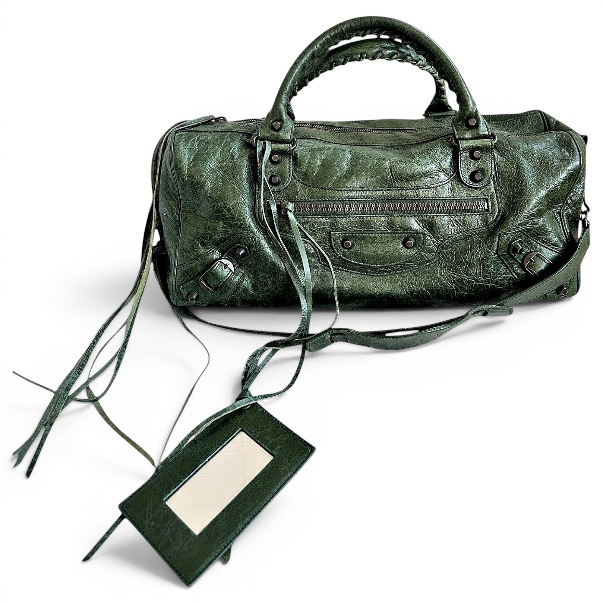Twiggy leather handbag