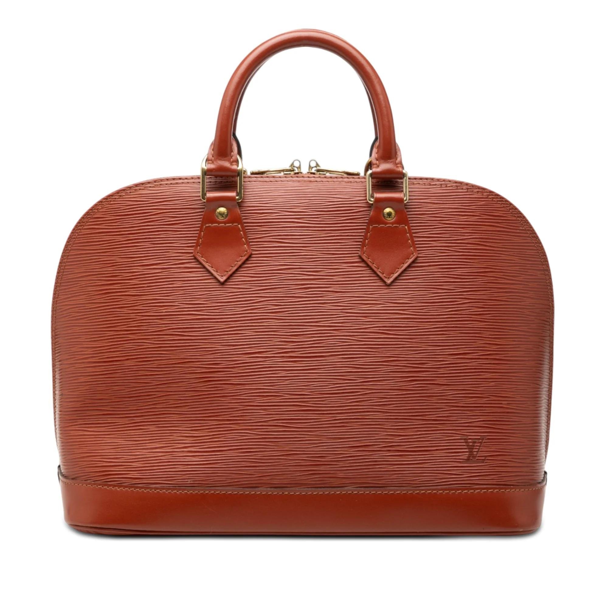 Alma leather handbag
