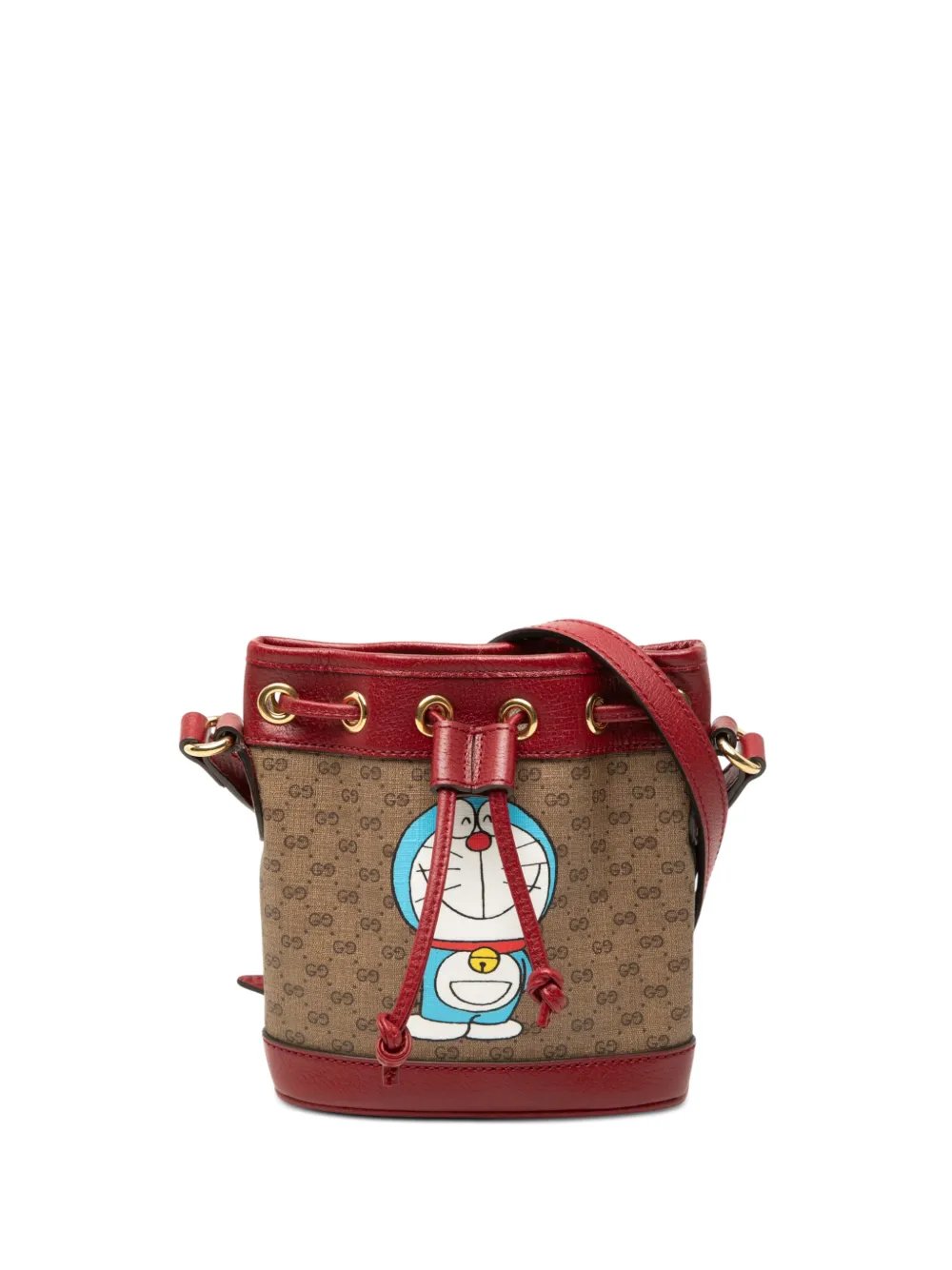 2016-2026 Micro GG Supreme Doraemon bucket bag