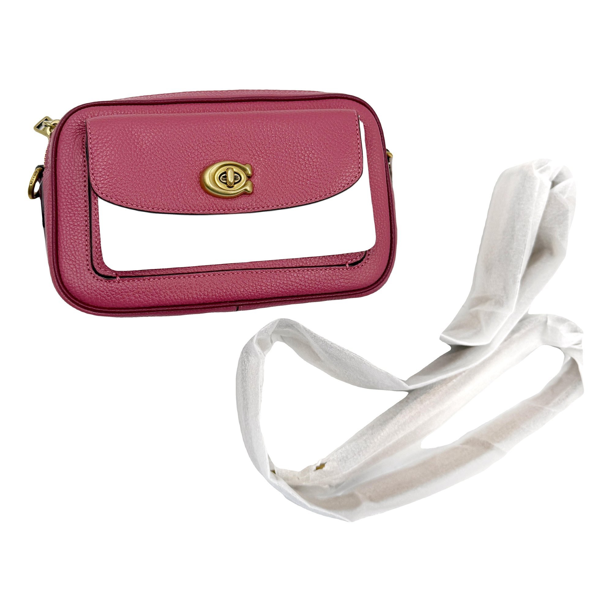 Leather crossbody bag