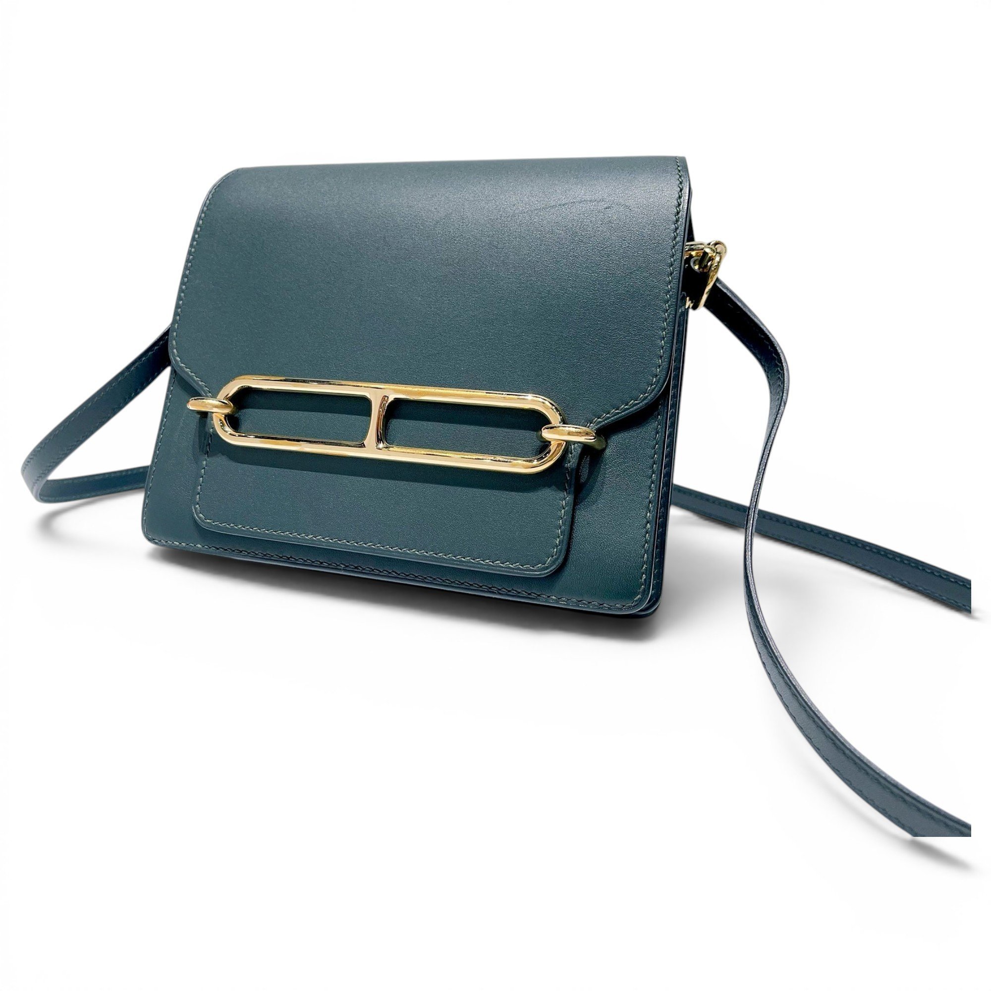 Roulis leather crossbody bag