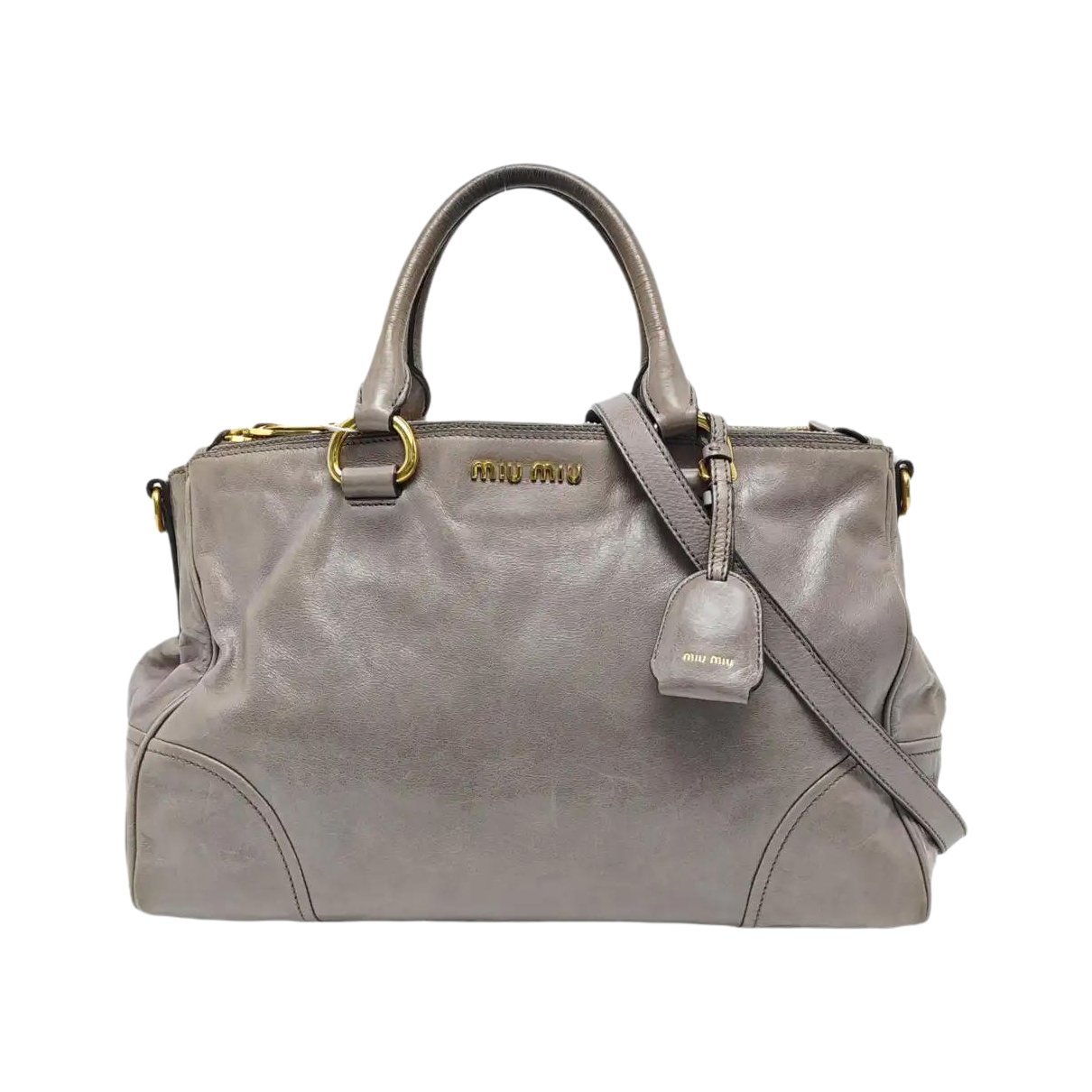 Leather handbag
