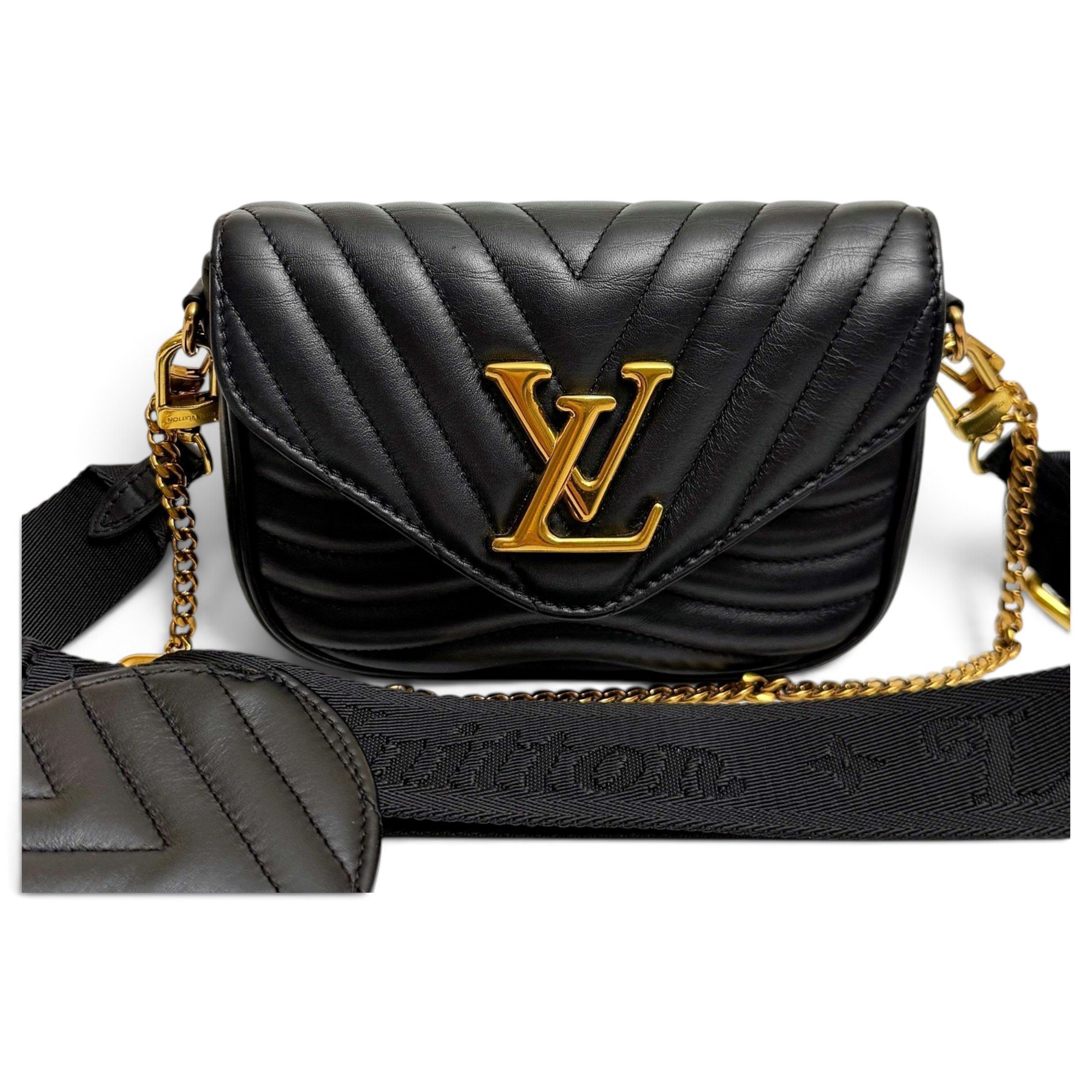 New Wave leather handbag