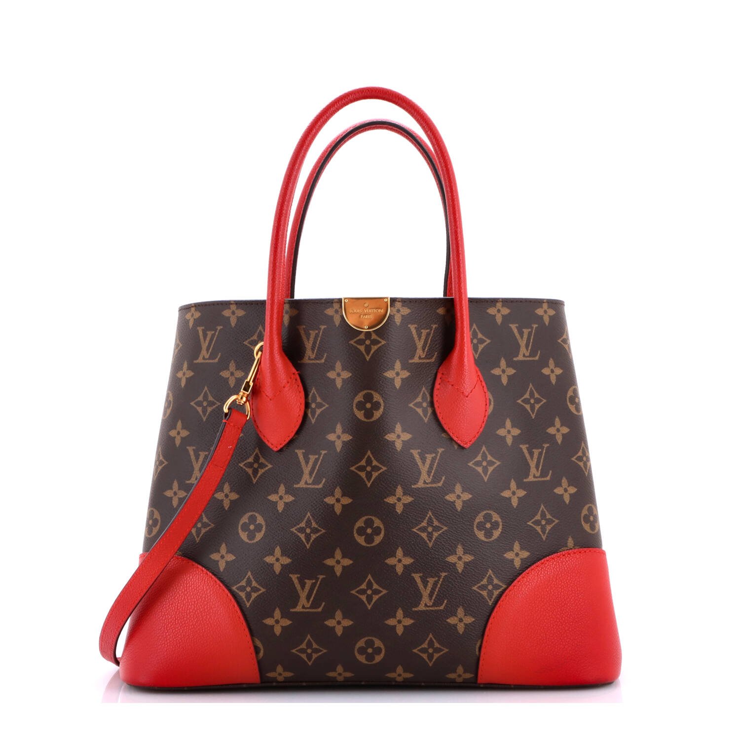 Flandrin Handbag Monogram Canvas and Leather
