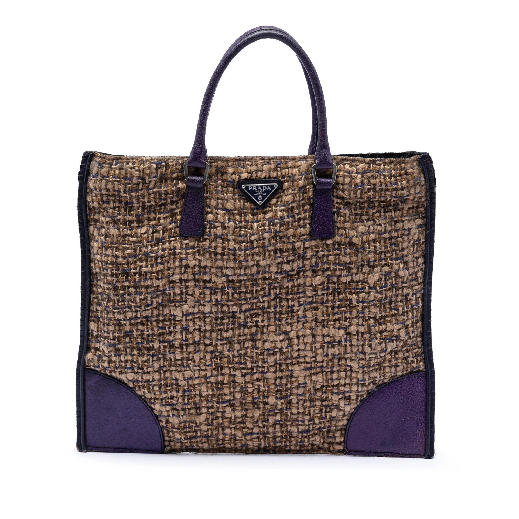 Leather tote