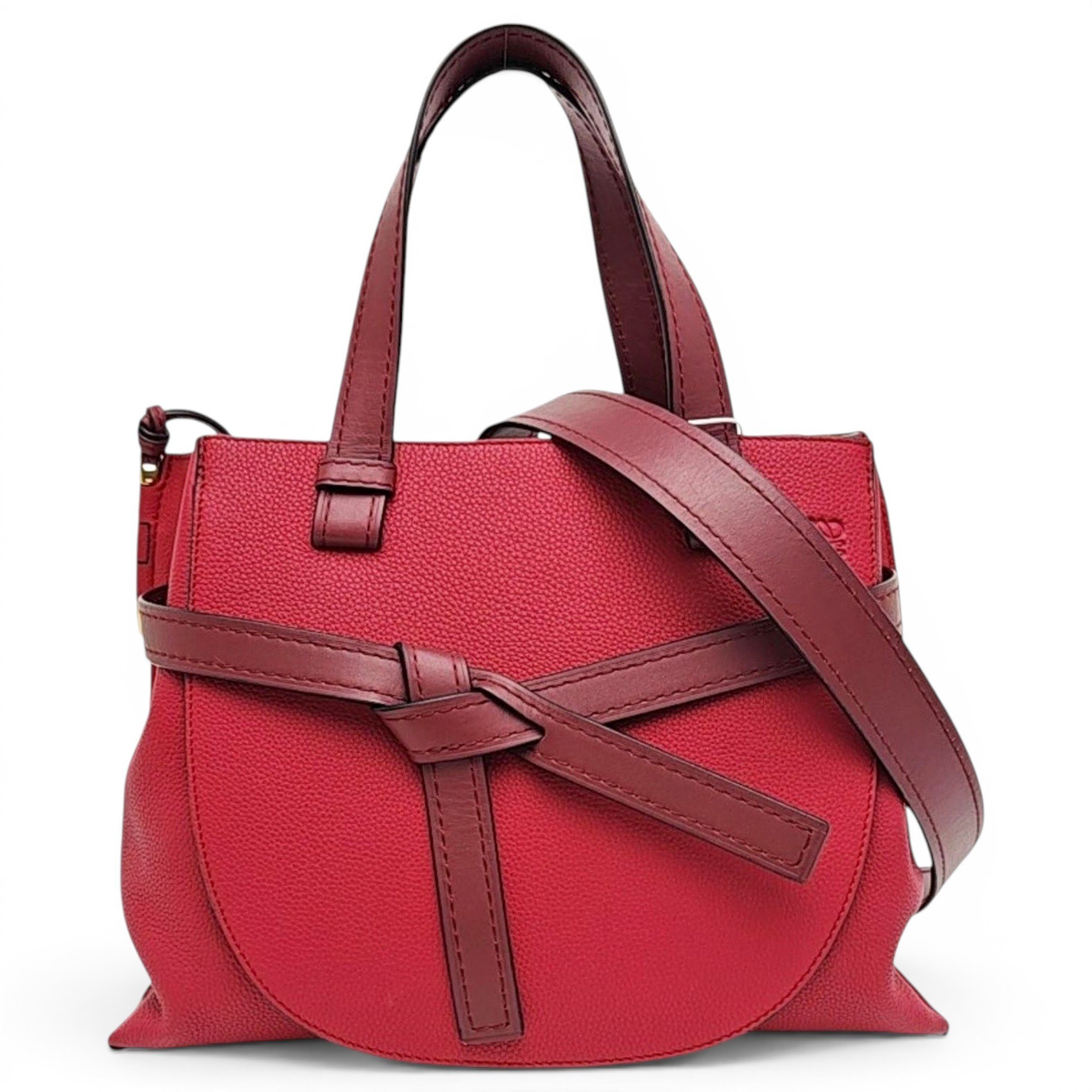 Gate leather handbag