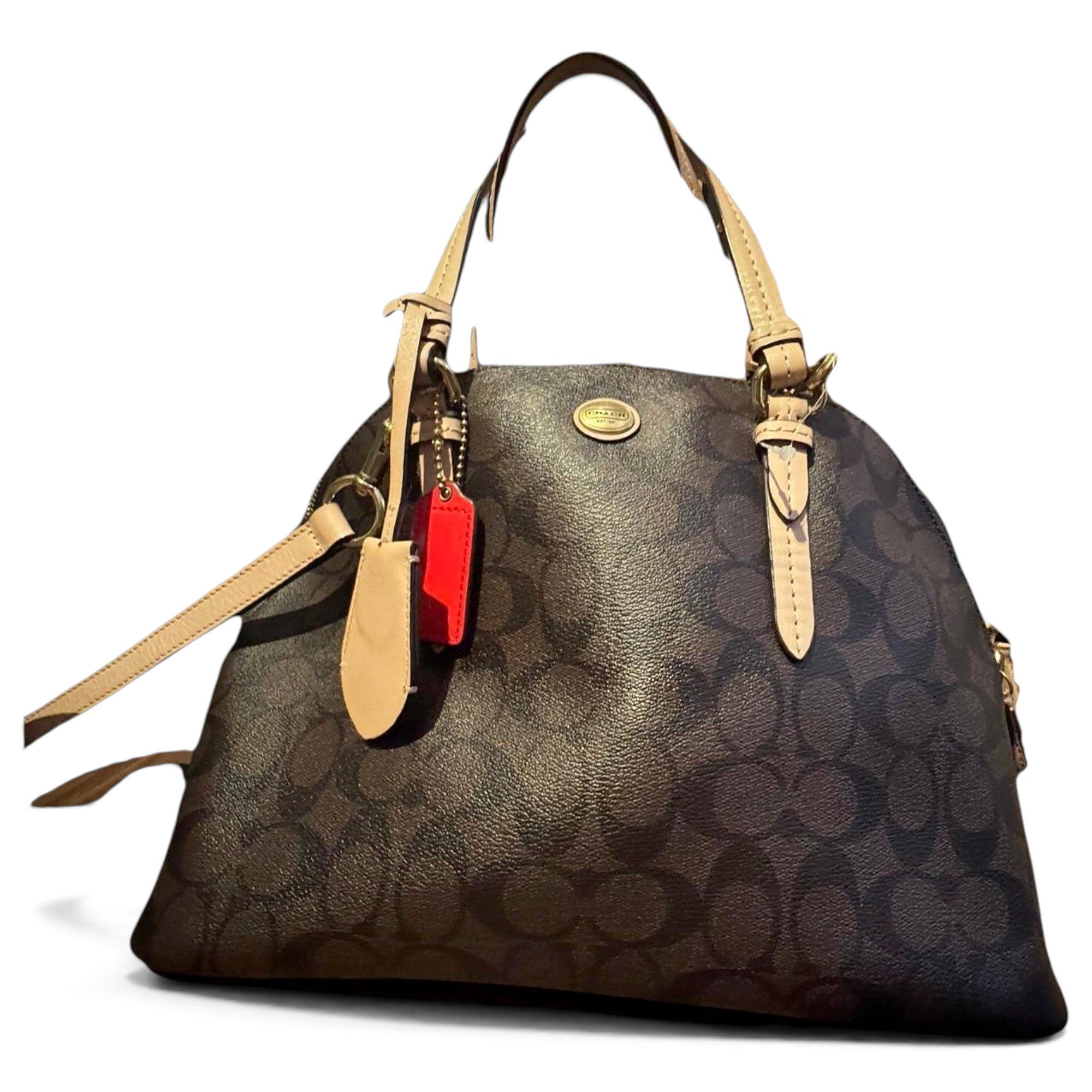 Leather satchel