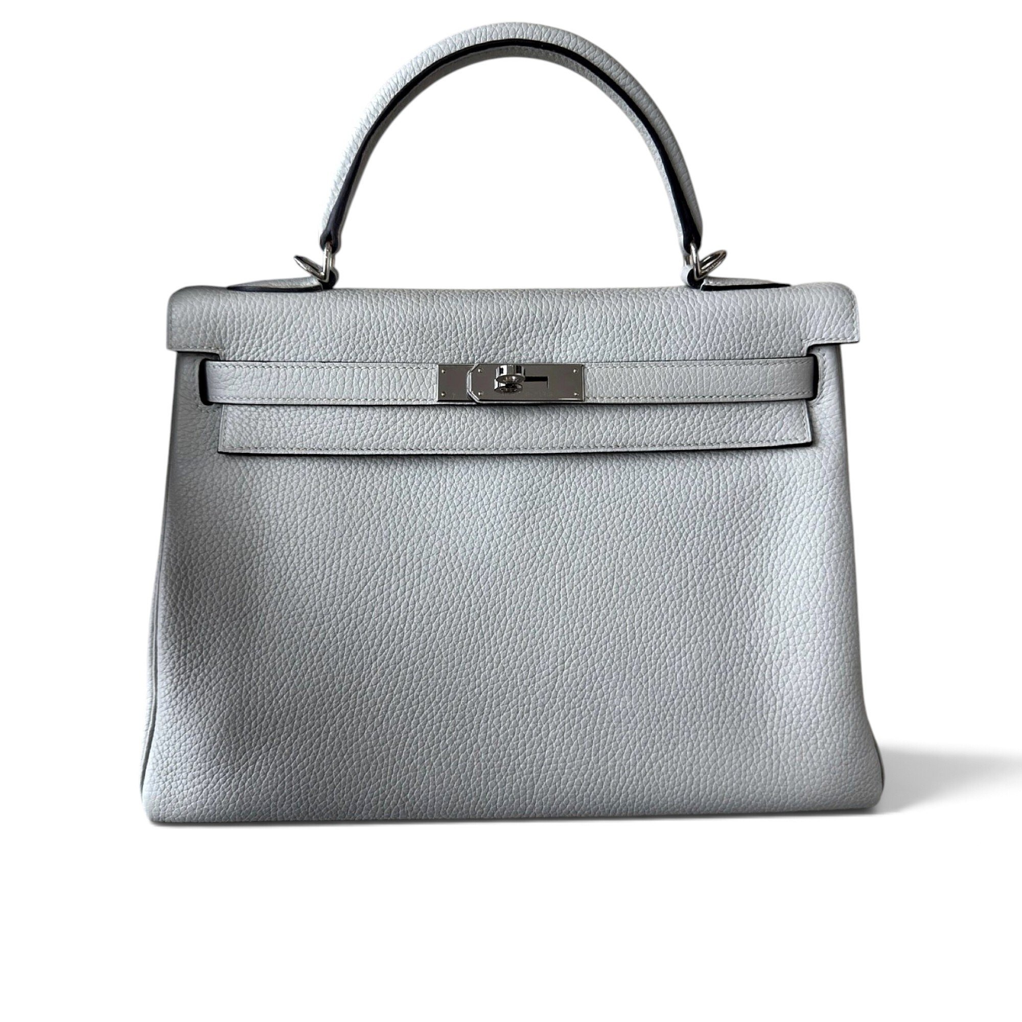 Kelly 32 leather handbag