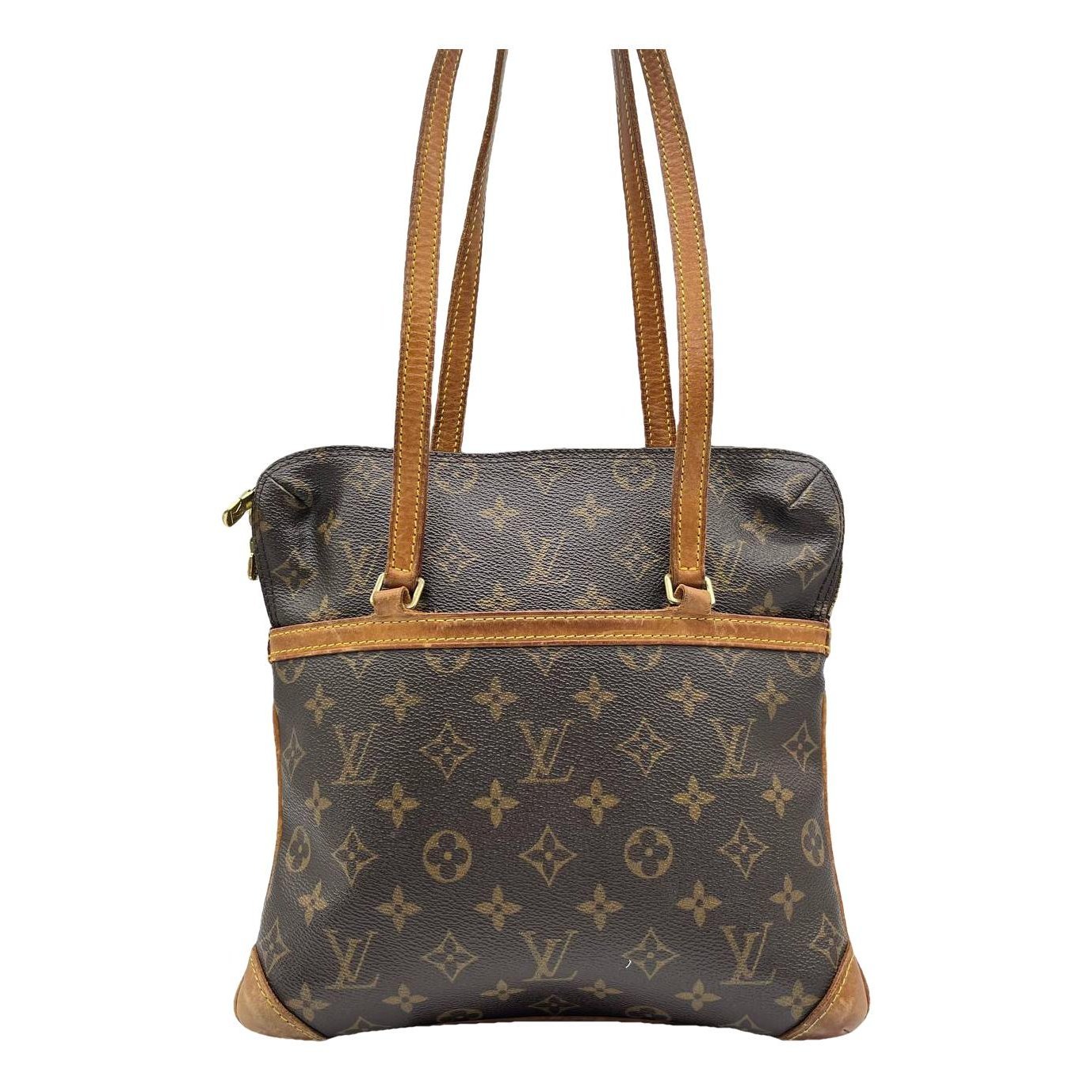 Coussin Vintage leather tote