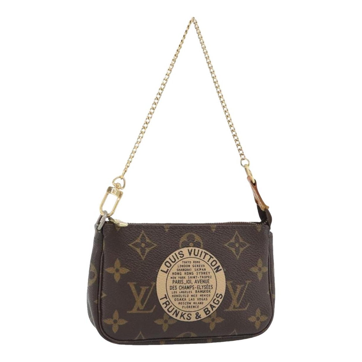 Pochette Accessoire leather handbag