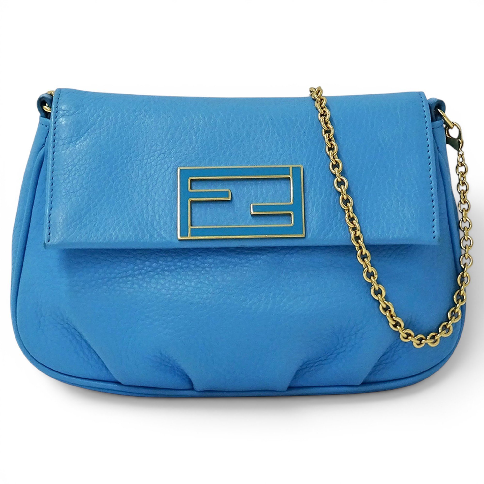 Baguette leather handbag
