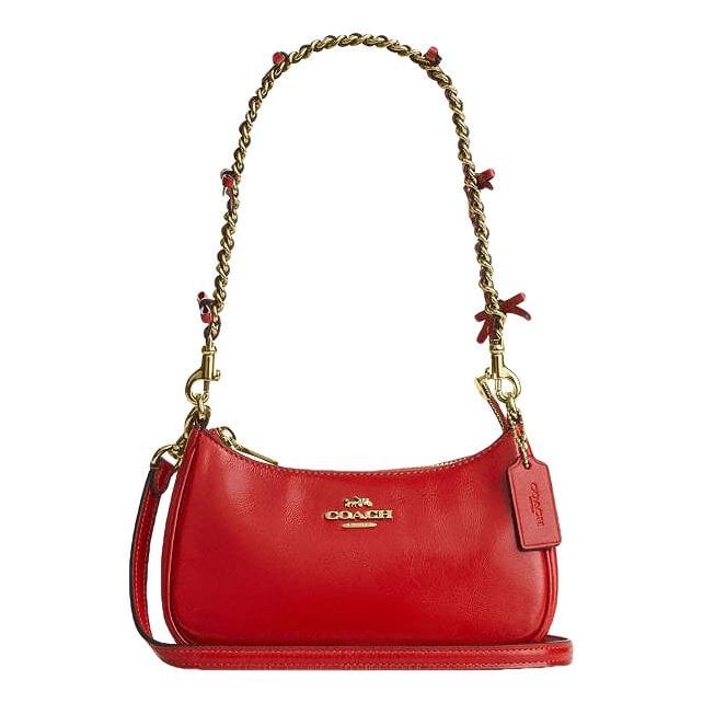 Leather handbag