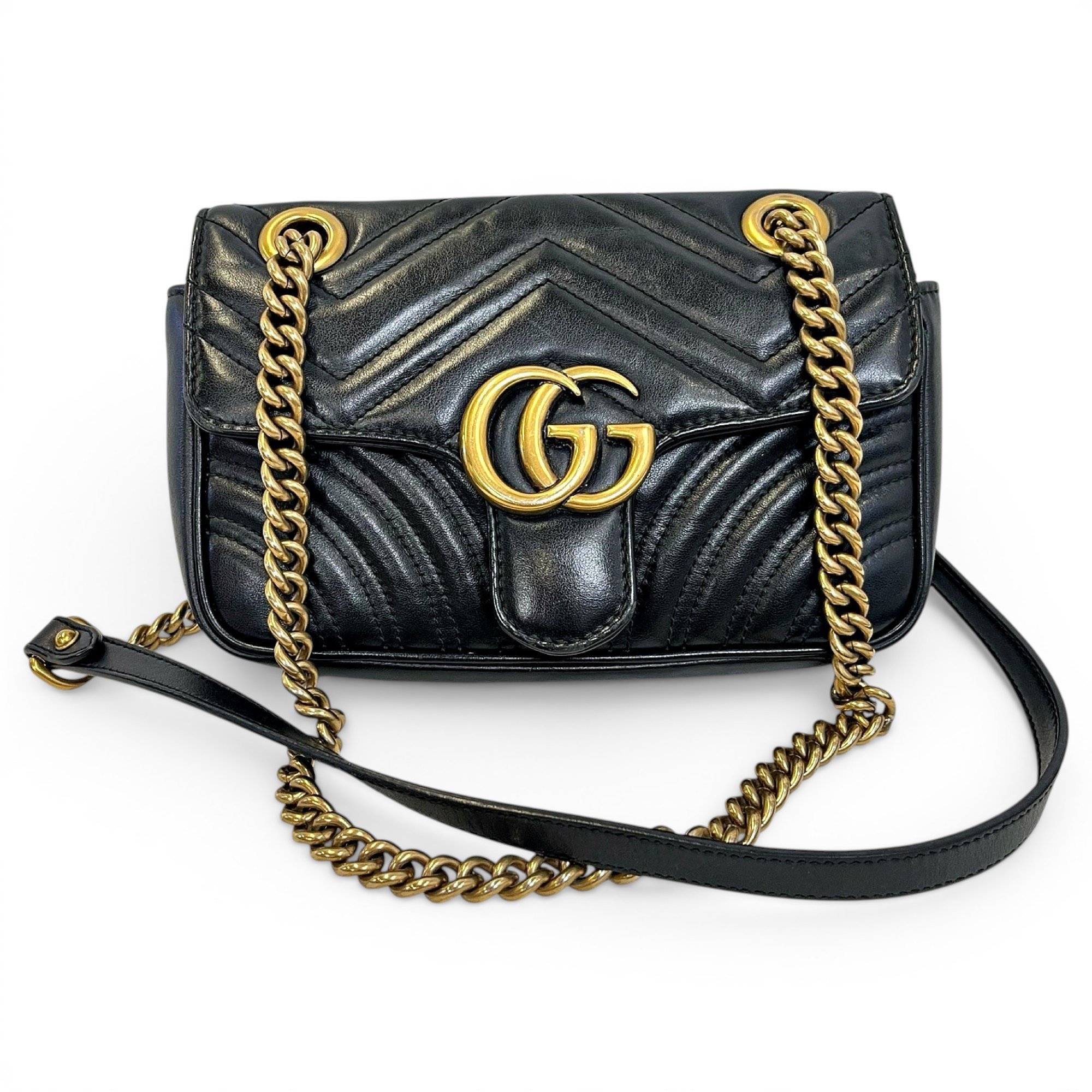 GG Marmont leather handbag
