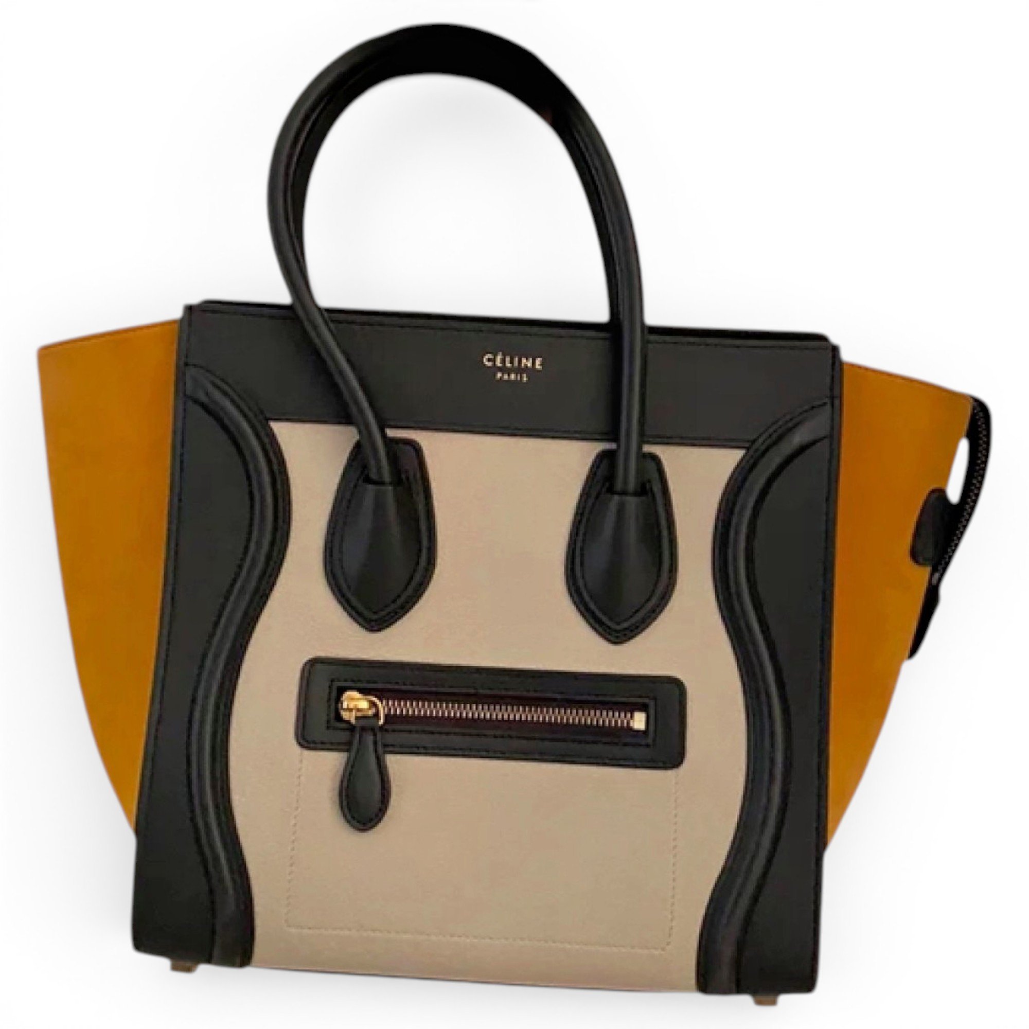 Luggage leather handbag