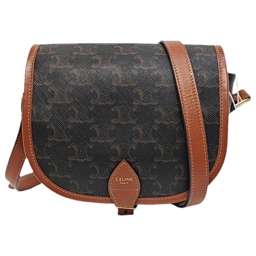 Folco leather crossbody bag