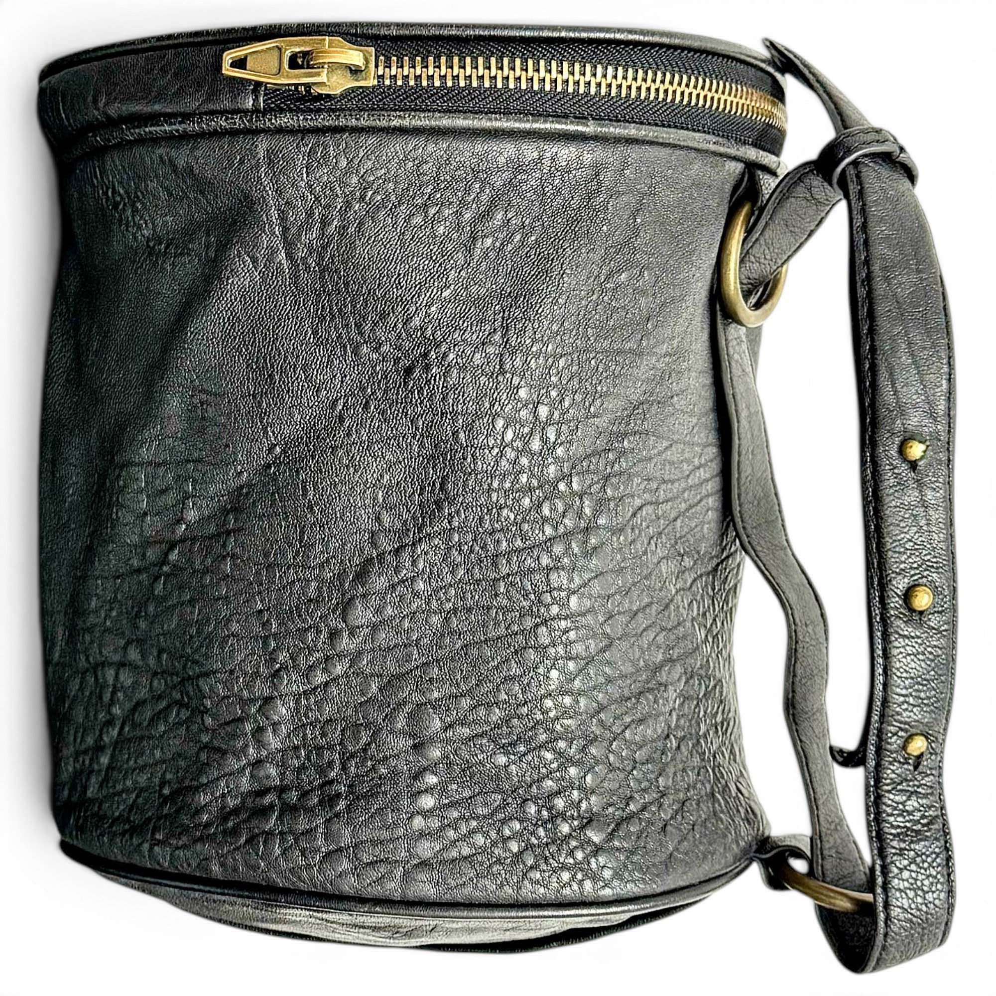 Leather handbag
