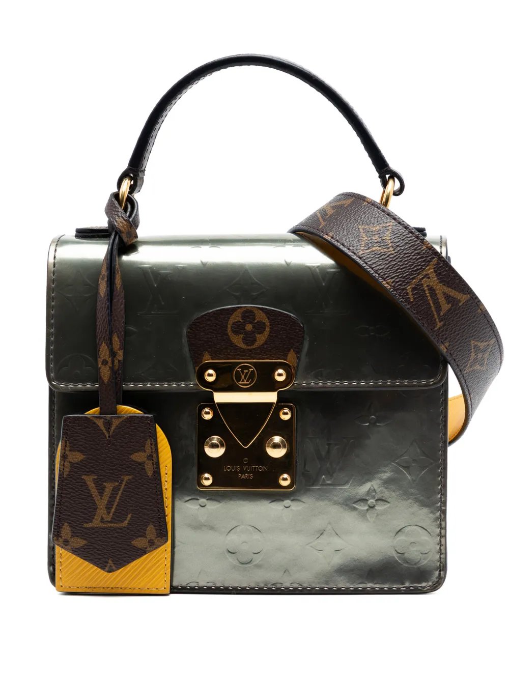 2019 Monogram Vernis Spring Street satchel