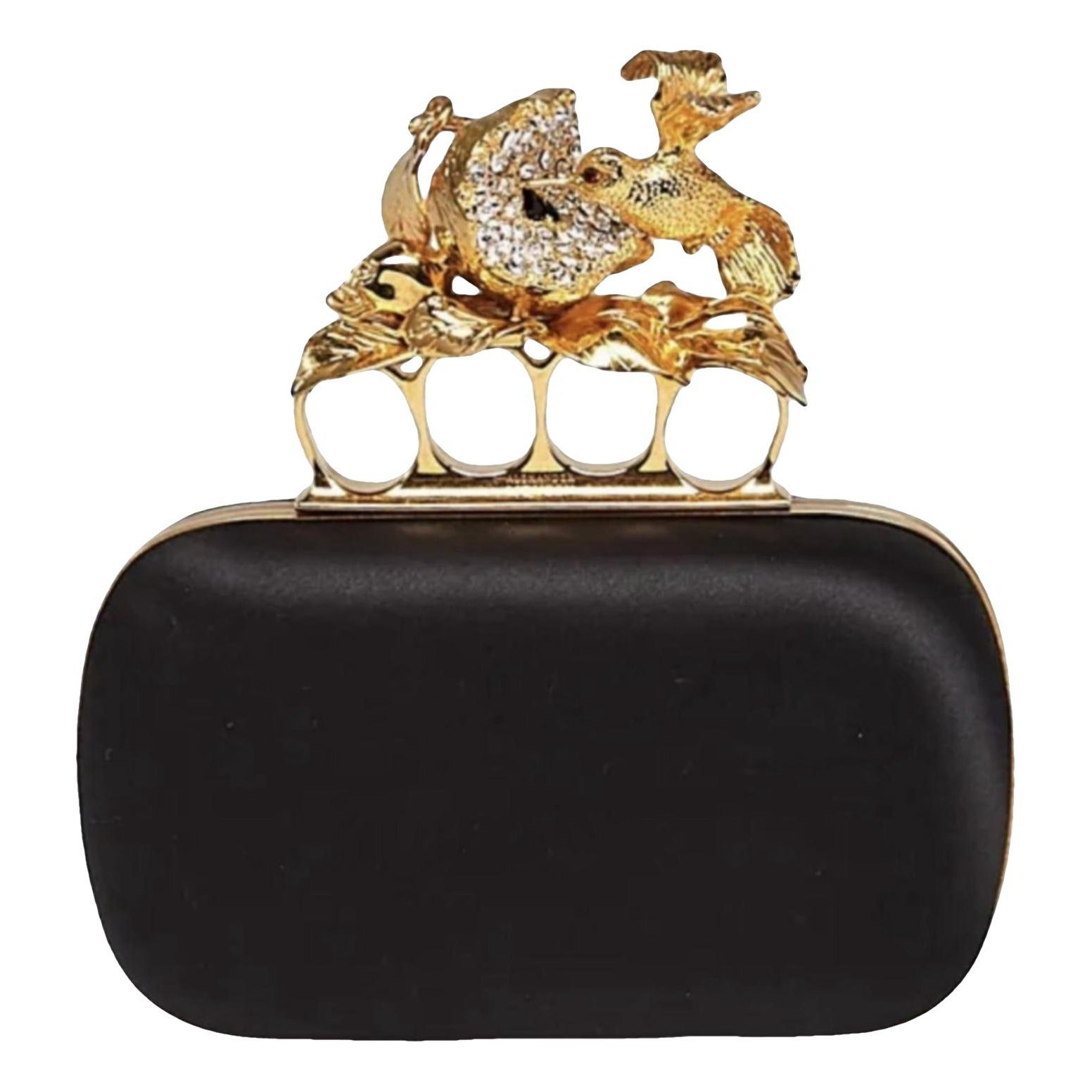 Alexander McQueen Leather clutch bag