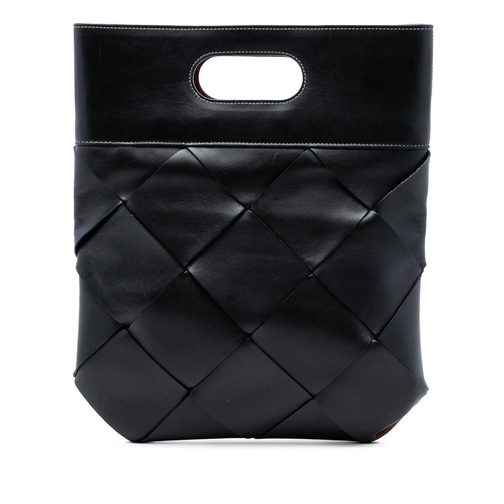 Leather tote