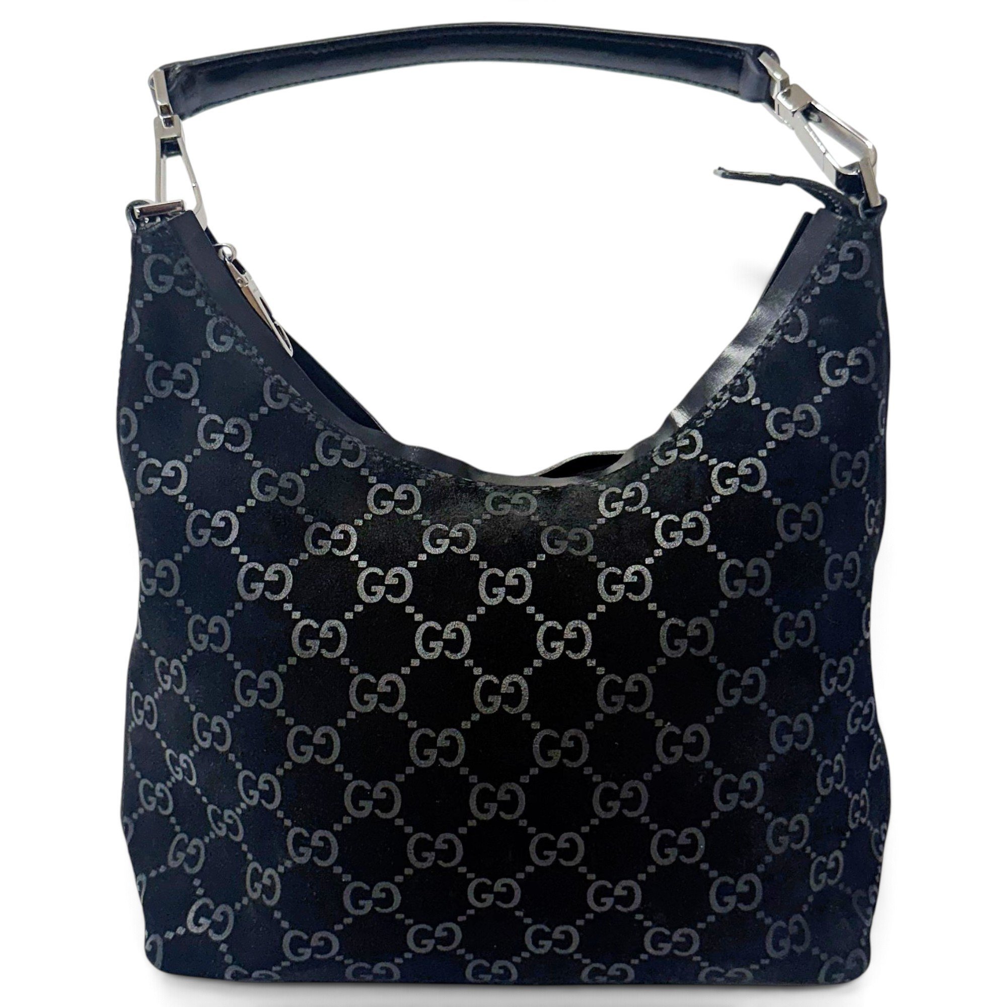 Hobo leather handbag