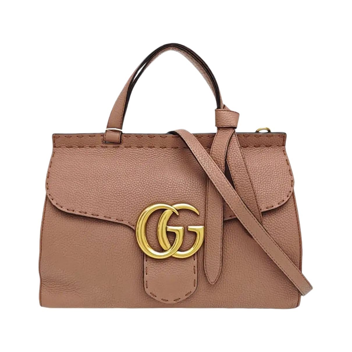 Leather handbag