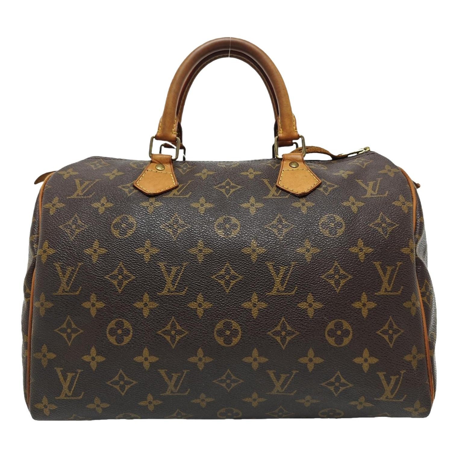 Nano Speedy / Mini HL leather handbag