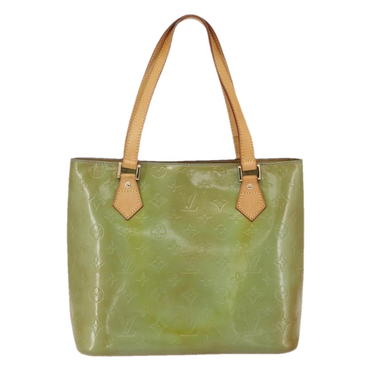 Houston patent leather handbag