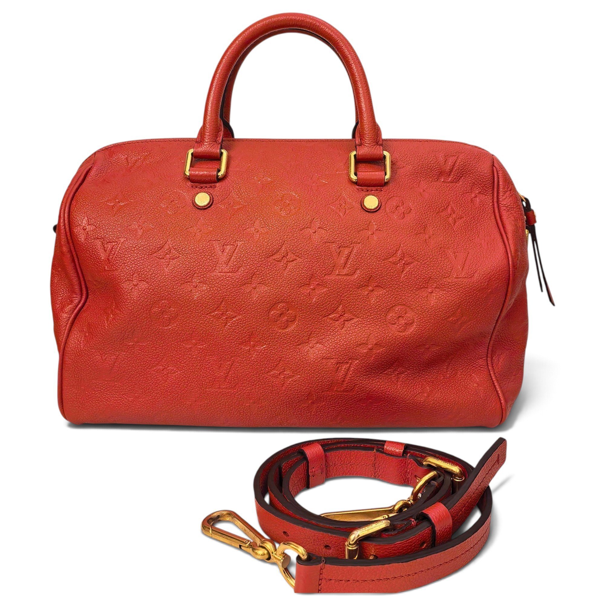 Louis Vuitton Speedy Bandoulière leather handbag